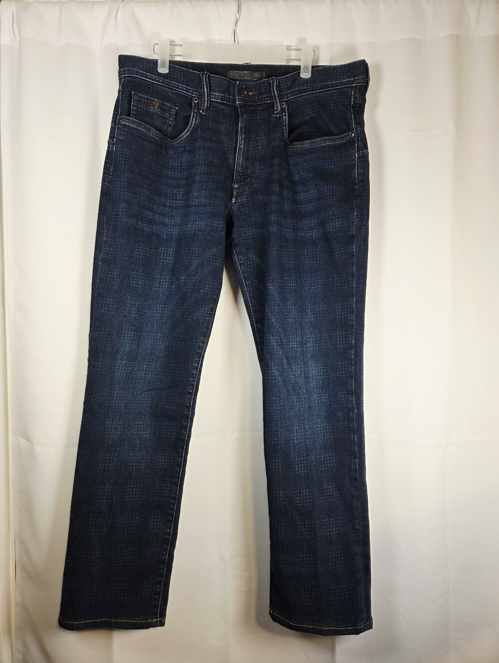 Robert Graham Printed Denim Blue Jeans Men's 33x28